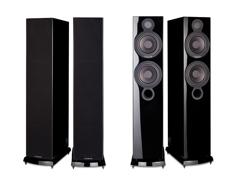 Cambridge Aeromax 6 Floor standing Speakers (black)(pair) - Click Image to Close